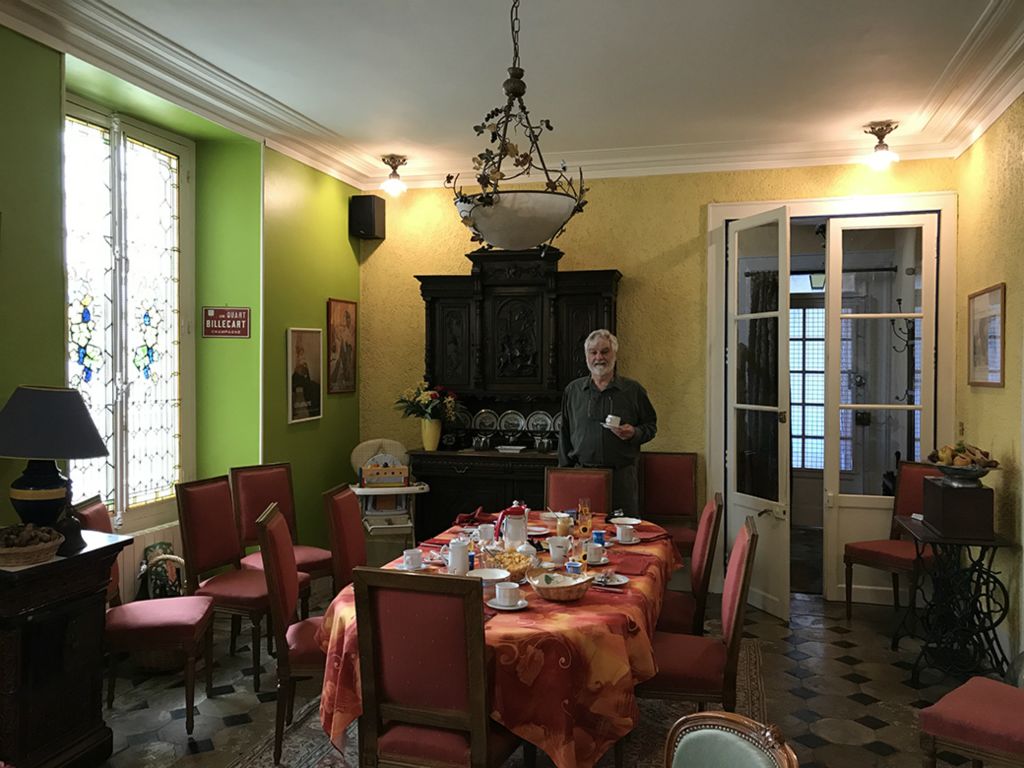Breakfast room at La Marotiere in Mareuil-sur-Äy
